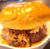 BBQ Pulled Pork Burger